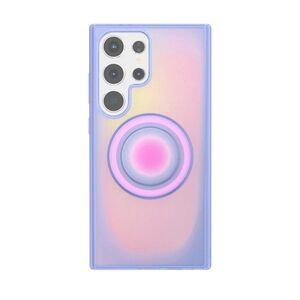 PopSocket Iridescent Phone Case with Pink Ring